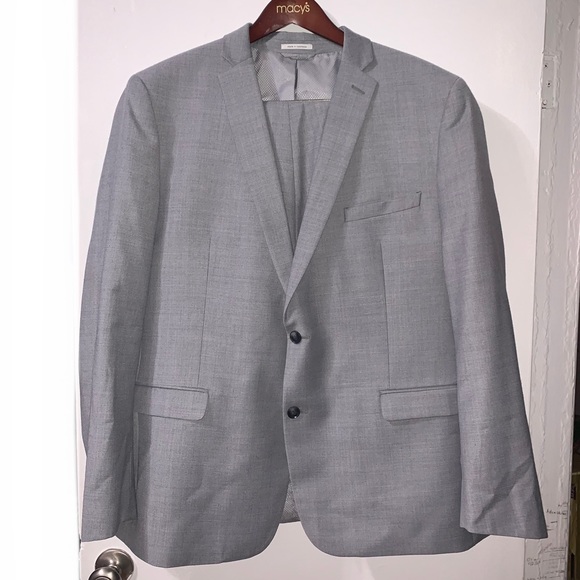 BAR III Slim Fit Gray Suit Set - Picture 6 of 10